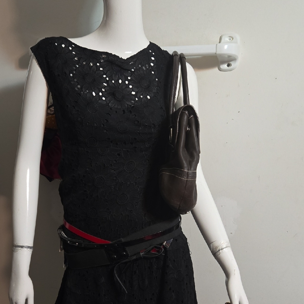 Coach Dark Brown Leather Handbag - Picture 16 of 16